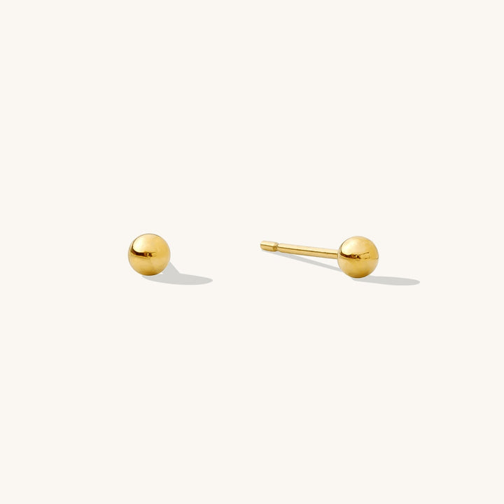 Tiny Ball Stud Earrings