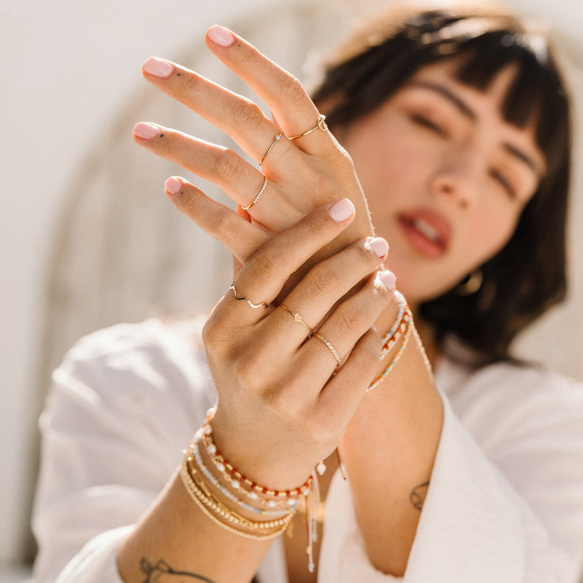 Heart Stacking Ring