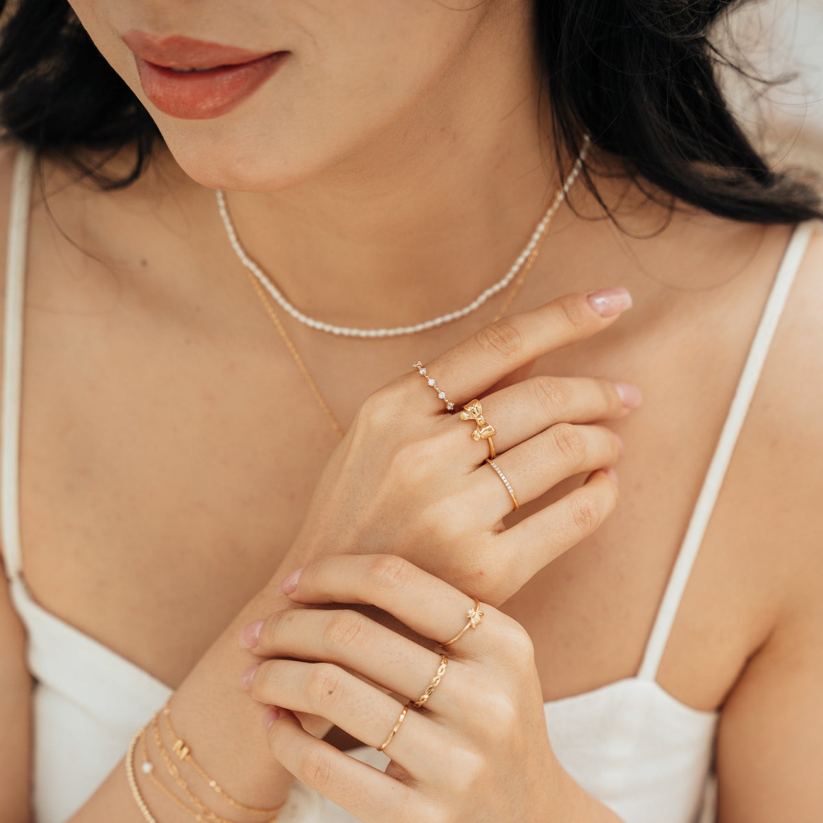 Ribbon Bow Ring