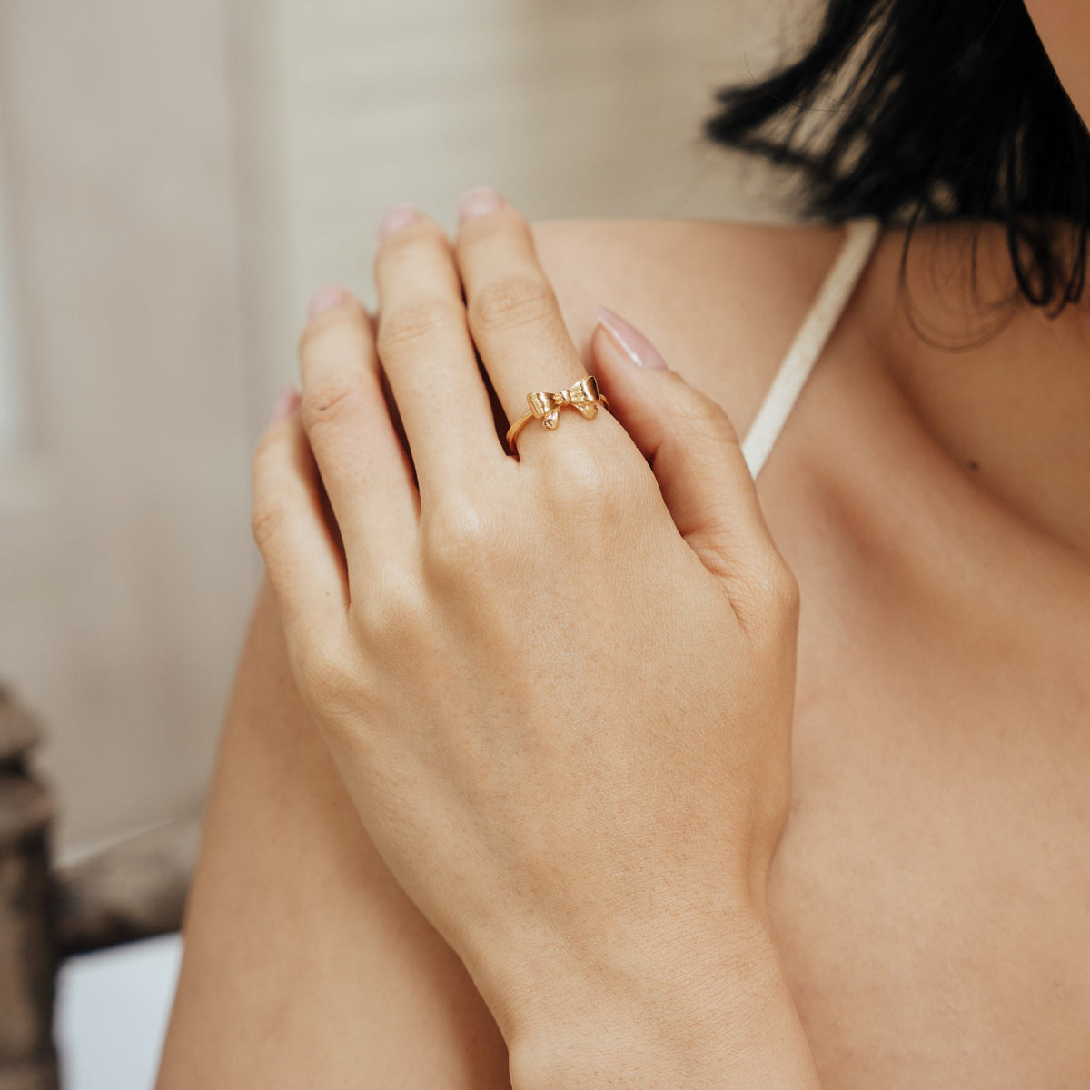 Ribbon Bow Ring