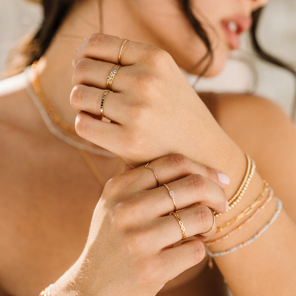 Simple Stacking Ring