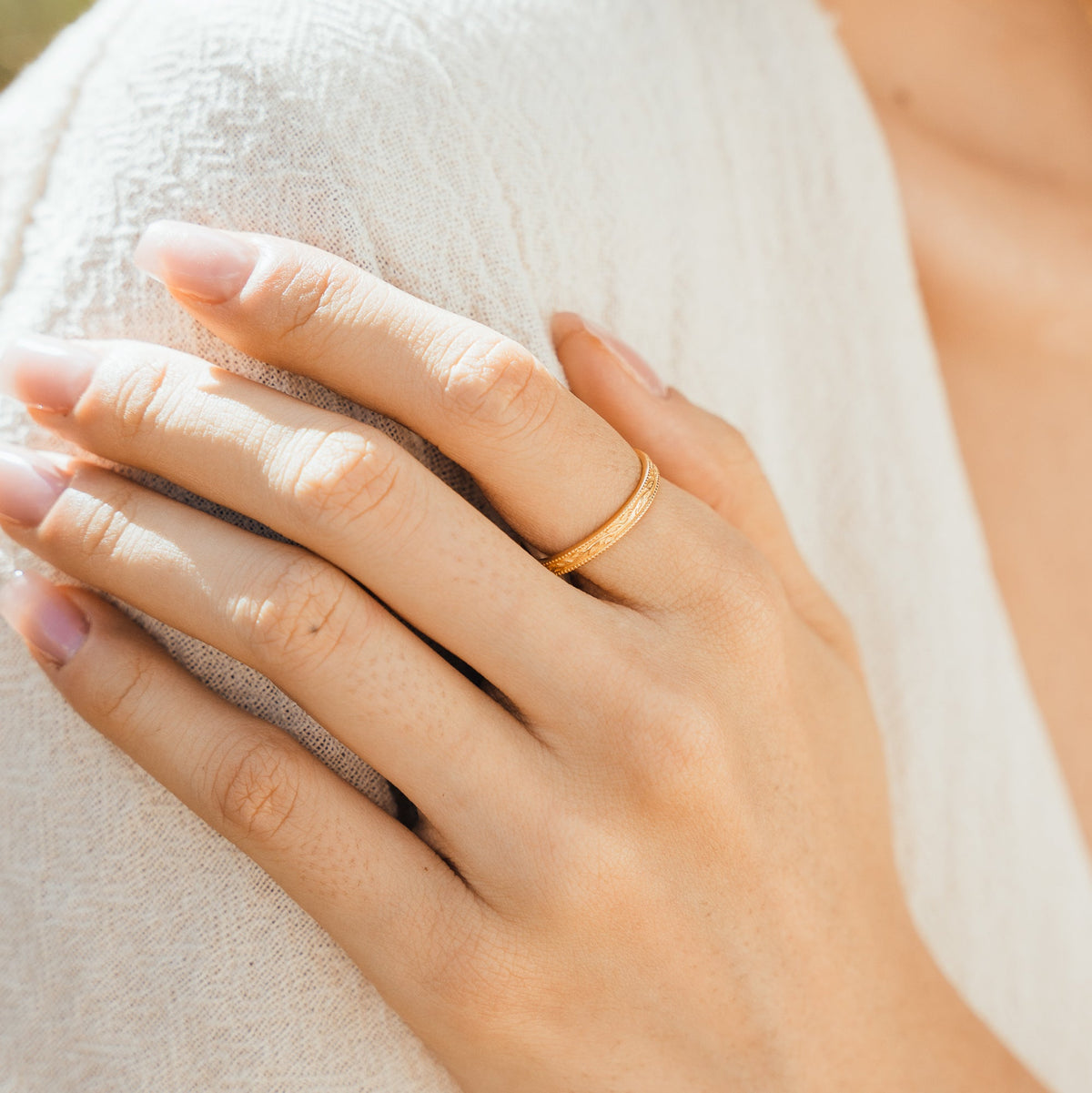 Filigree Band Ring