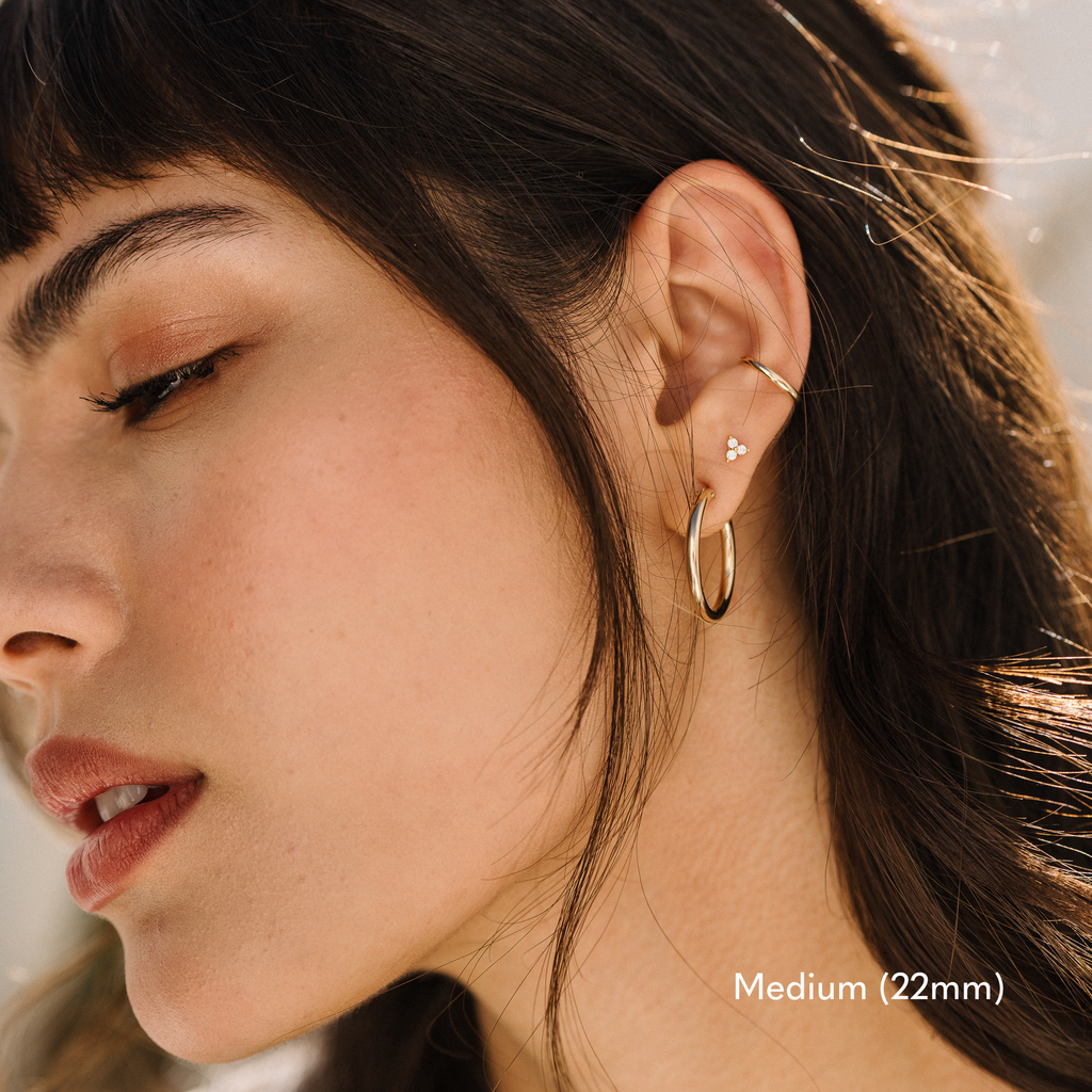 Everyday Hoop Earrings Set