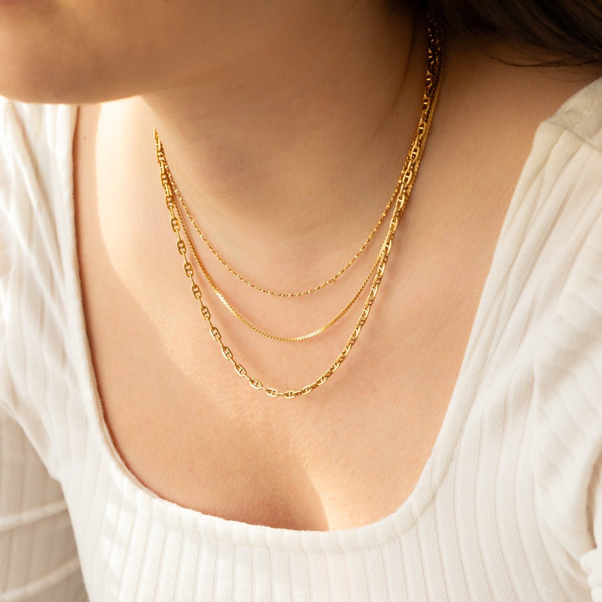 Mariner Soda Tab Chain Necklace