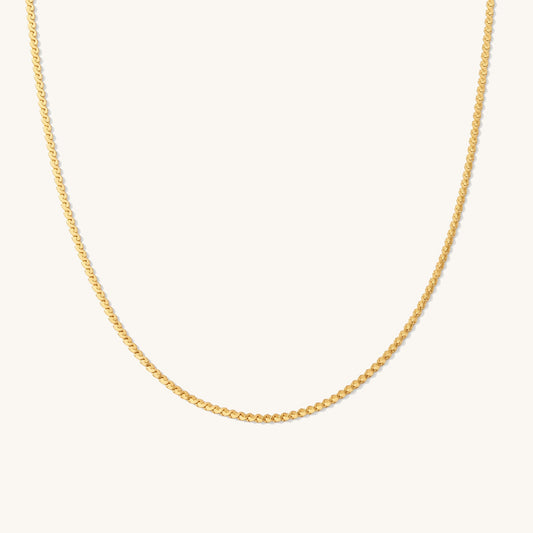 Dainty Serpentine Chain Necklace