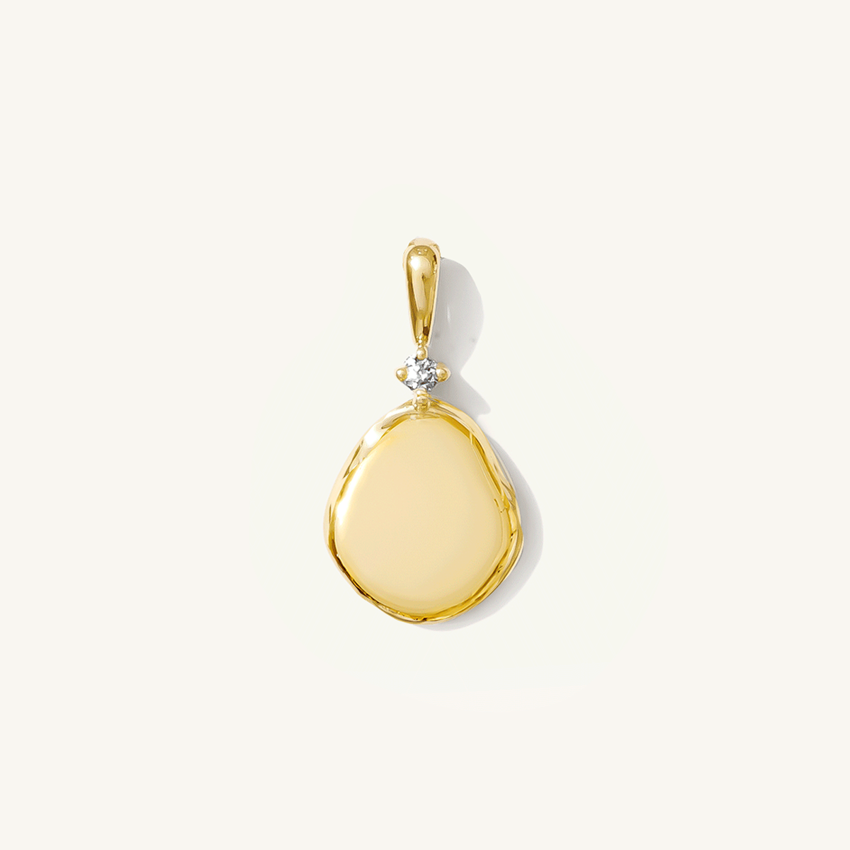 Opal Pebble Charm - Reversible