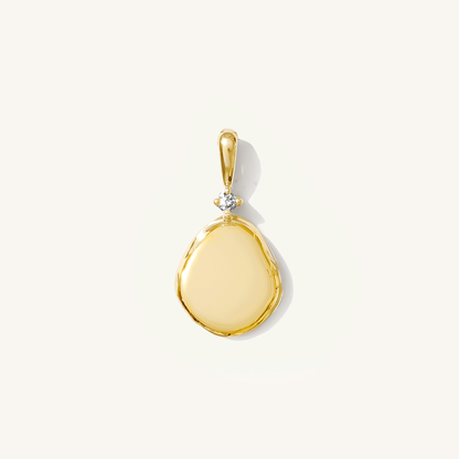 Opal Pebble Charm - Reversible