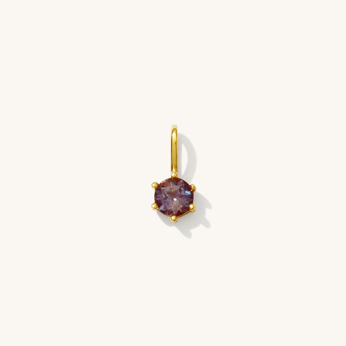 Alexandrite Charm (June Birthstone)