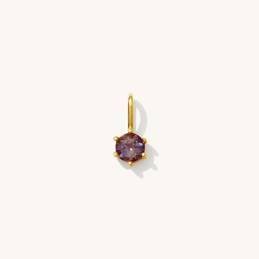 Alexandrite Charm (June Birthstone)