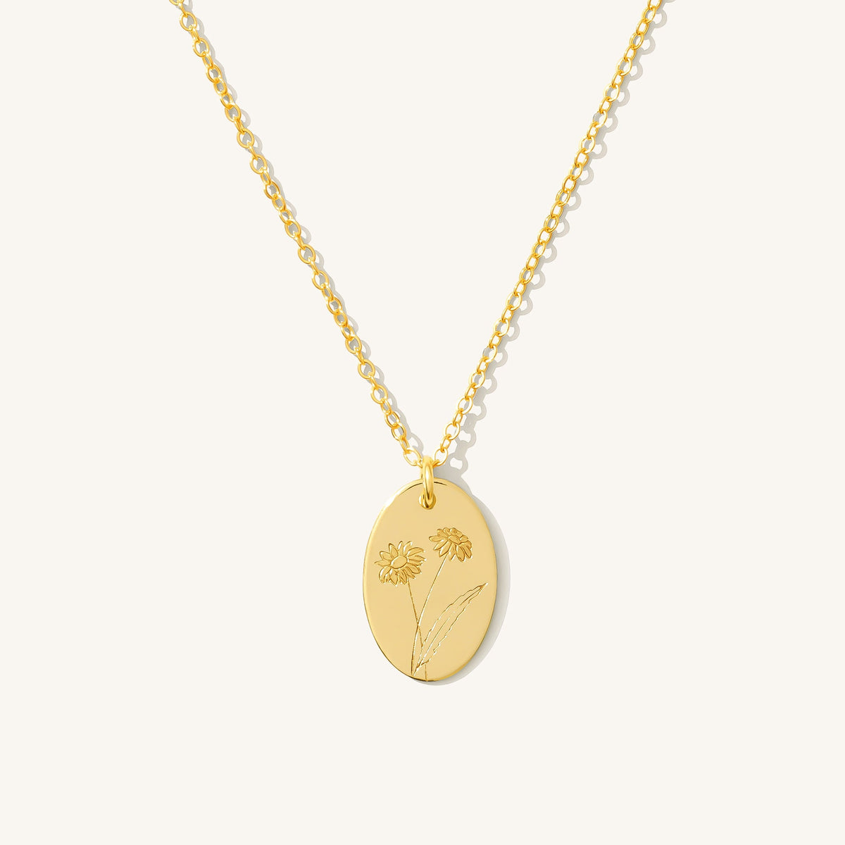 Birth Flower Necklace
