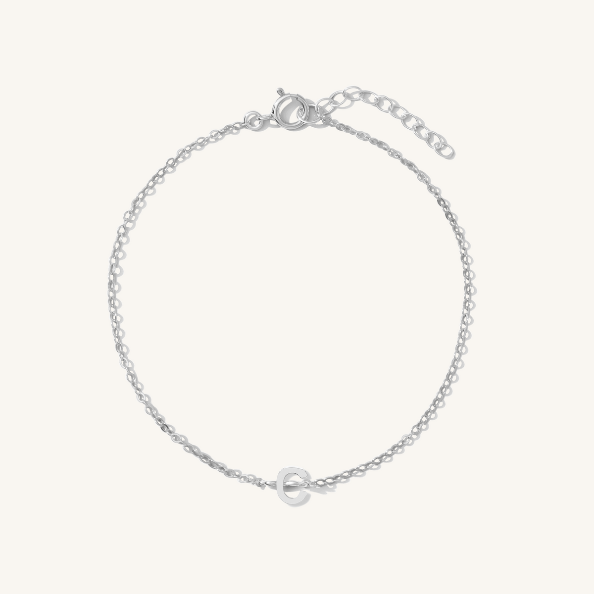 Tiny Initial Bracelet