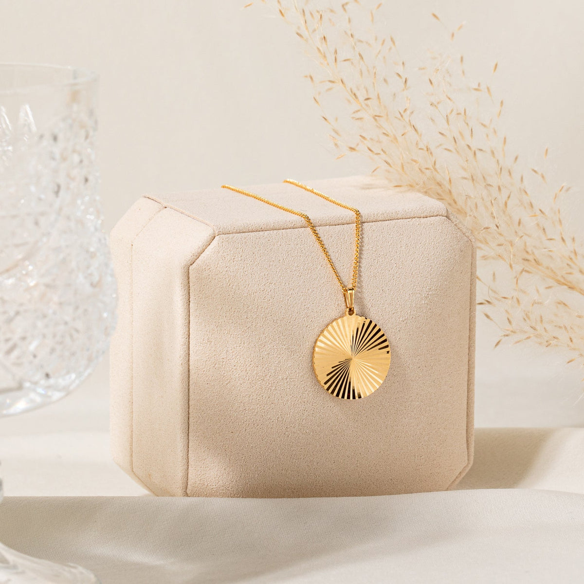 Sunburst Pendant Necklace