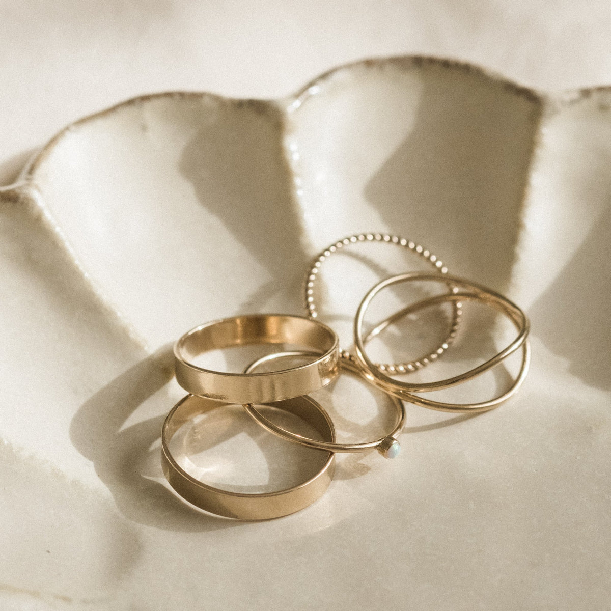 Braided Stacking Ring