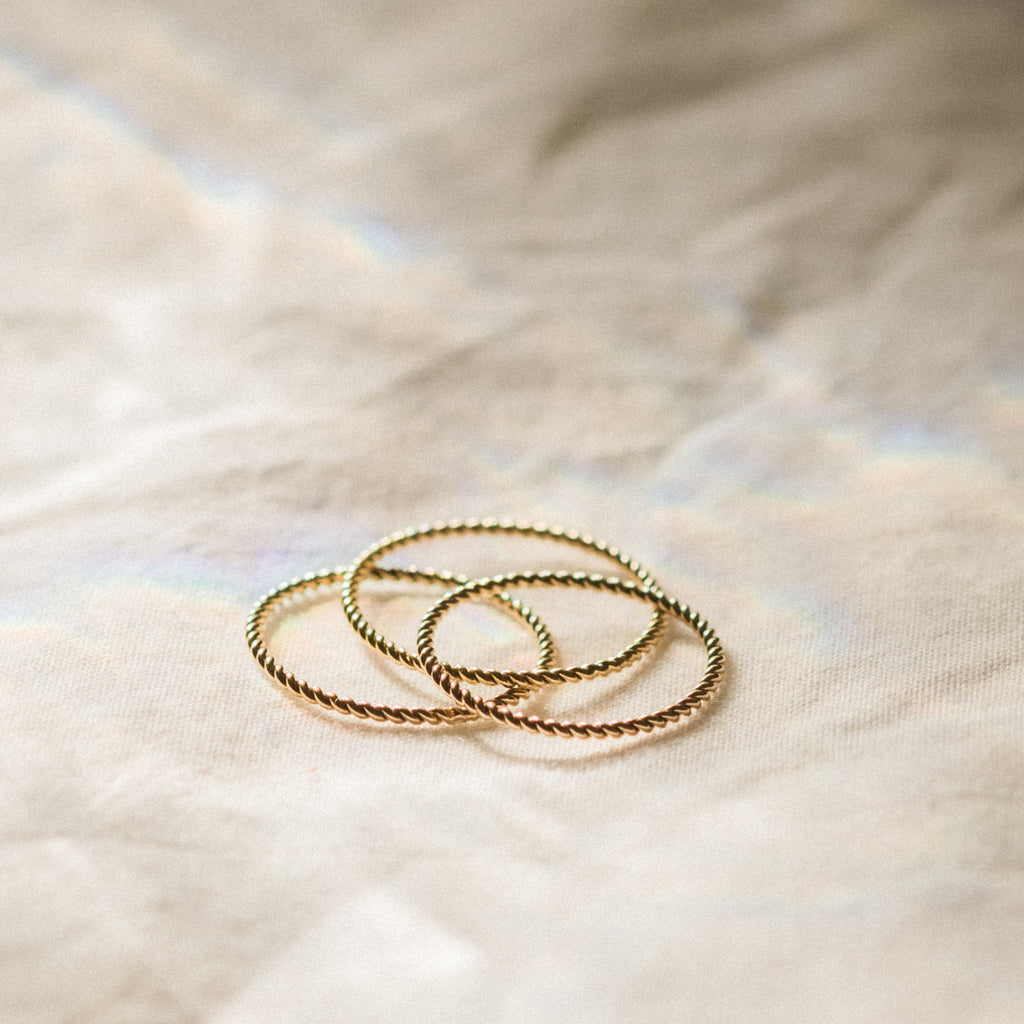Braided Stacking Ring