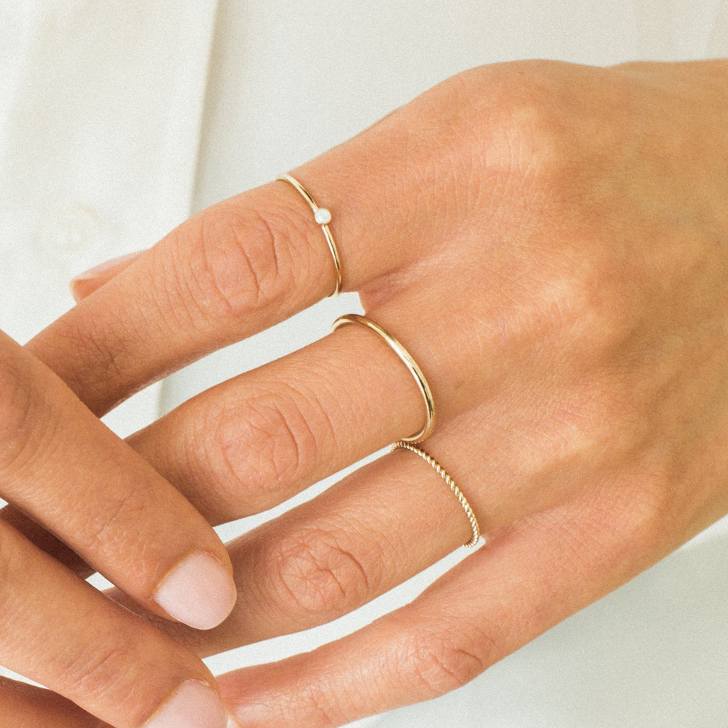 Braided Stacking Ring