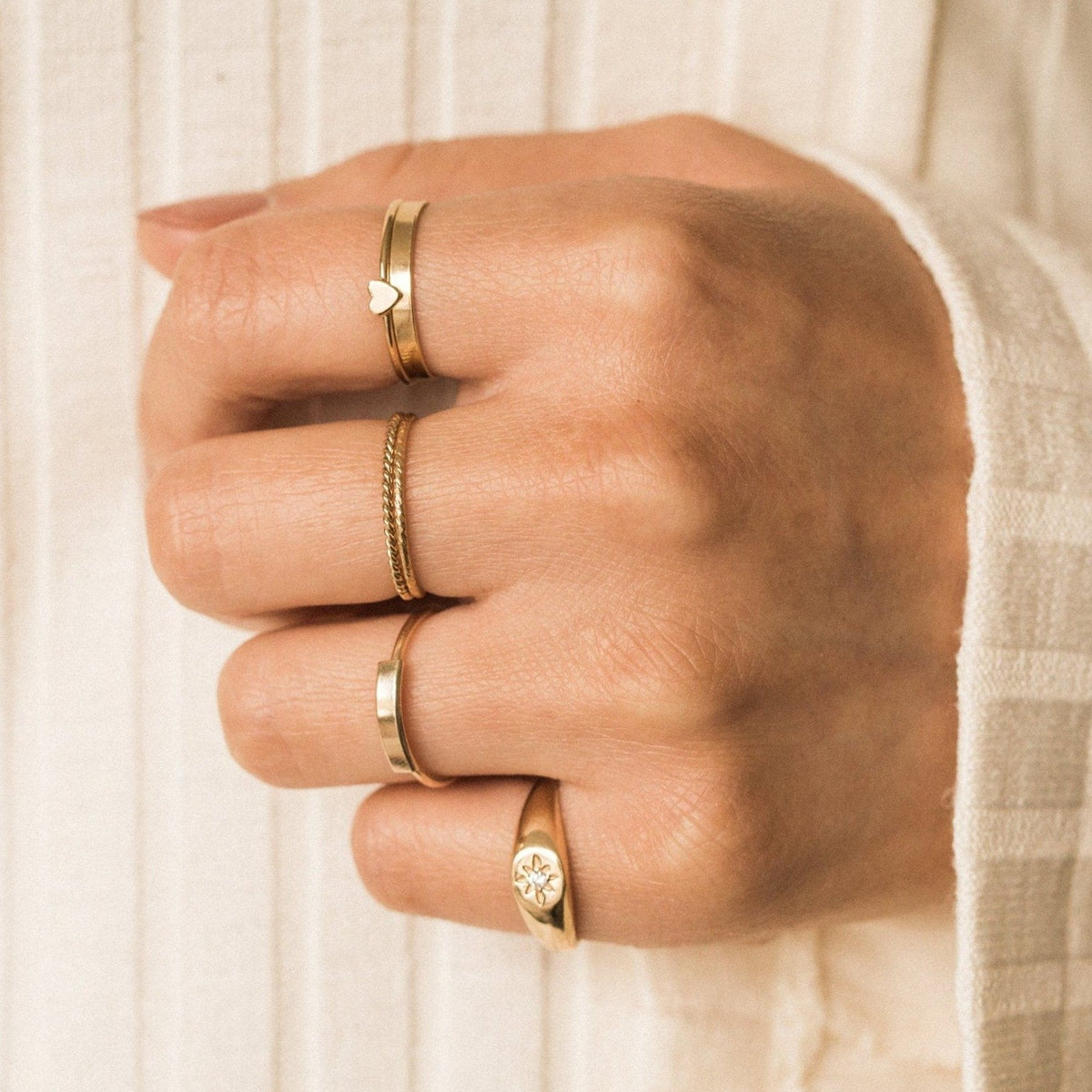 Braided Stacking Ring