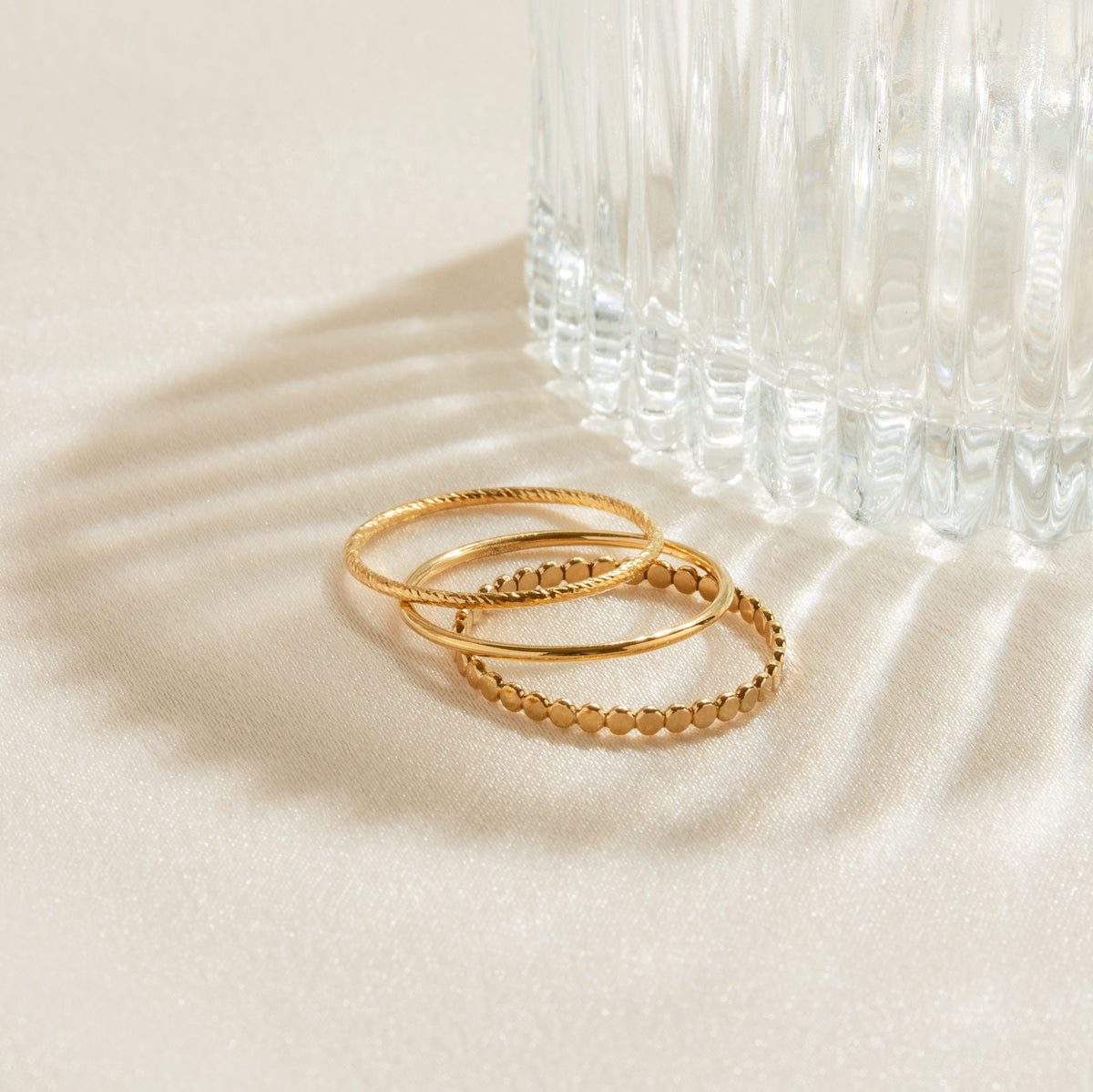 Sparkle Stacking Ring