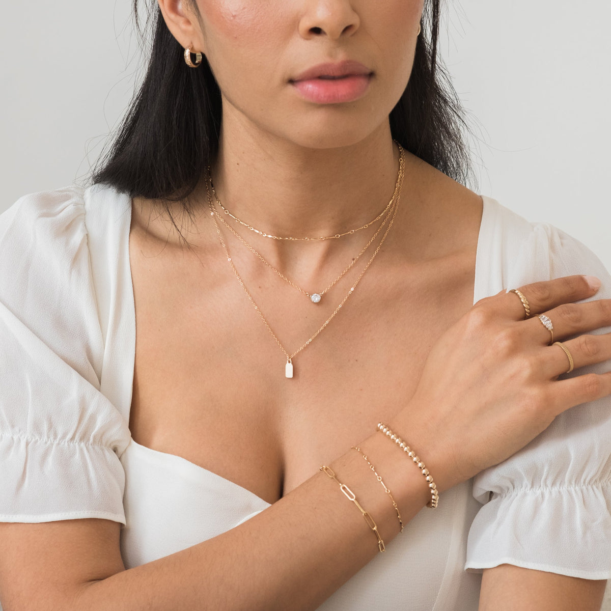 Chunky Paperclip Bracelet
