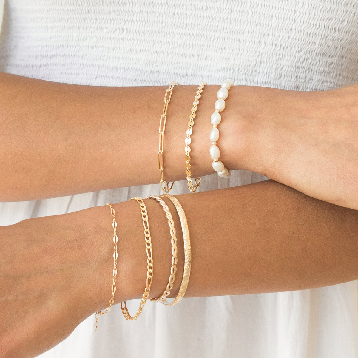 Chunky Paperclip Bracelet