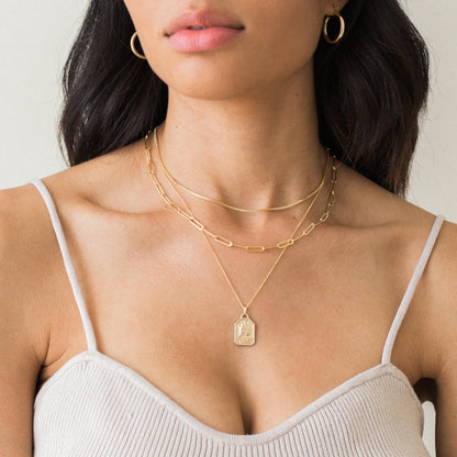 Chunky Paperclip Necklace