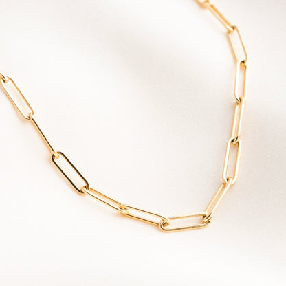 Chunky Paperclip Necklace