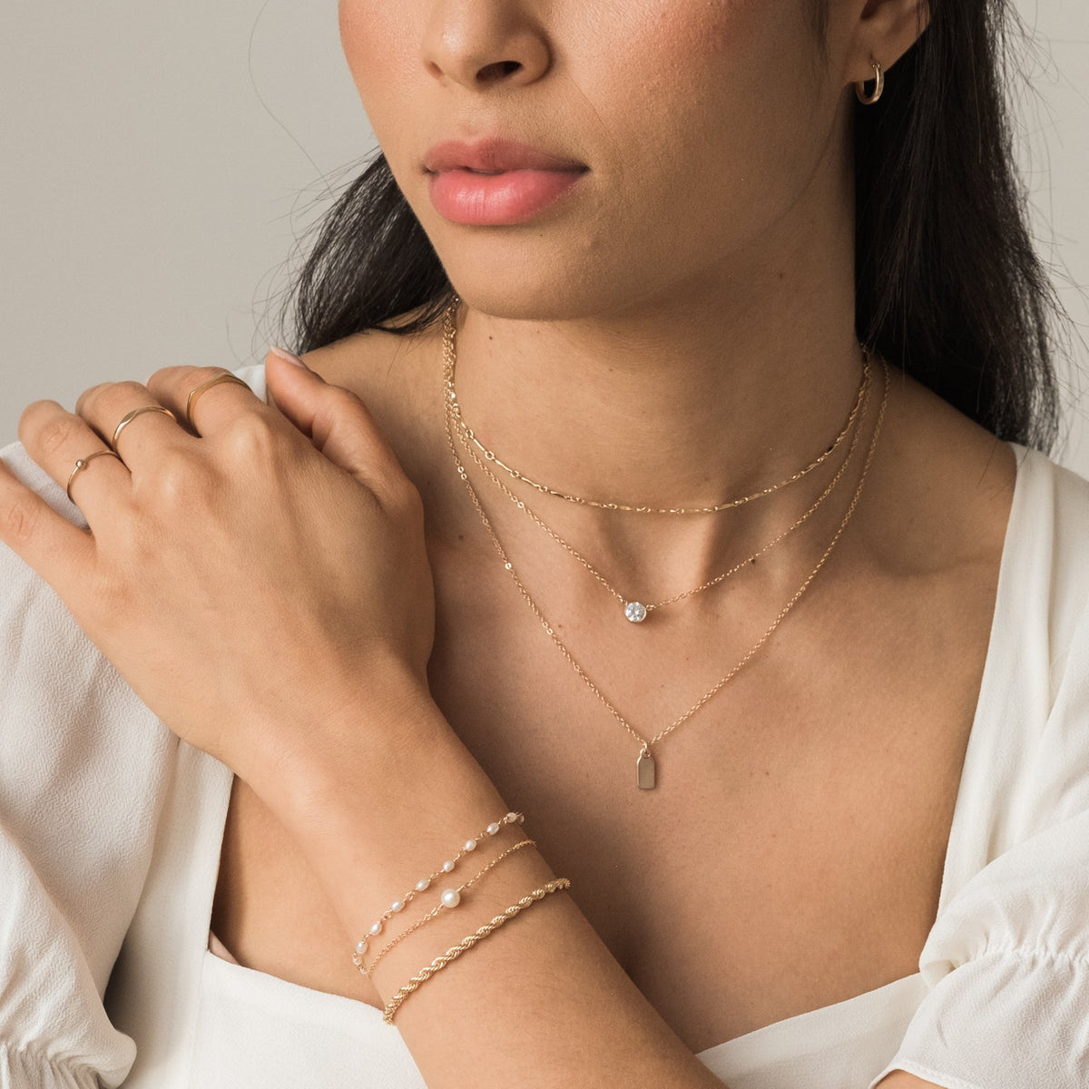 Chunky Rope Chain Bracelet