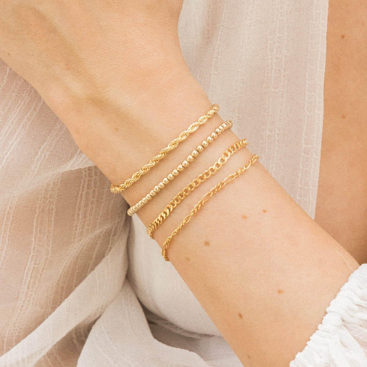 Chunky Rope Chain Bracelet