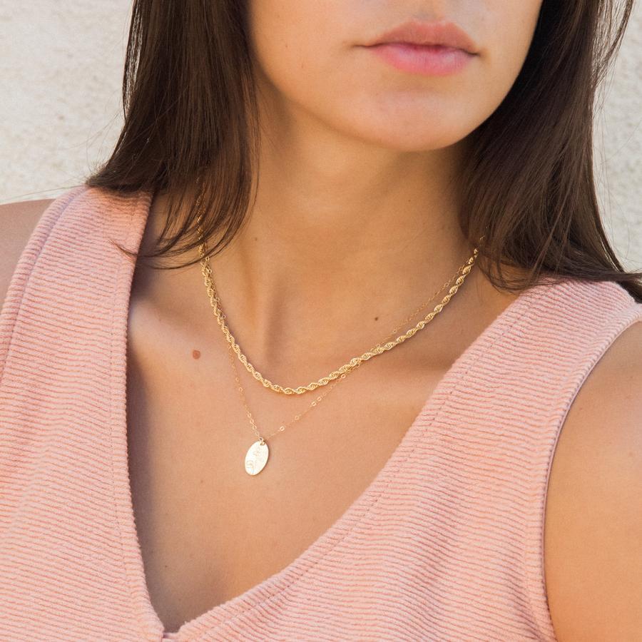 Chunky Rope Chain Necklace