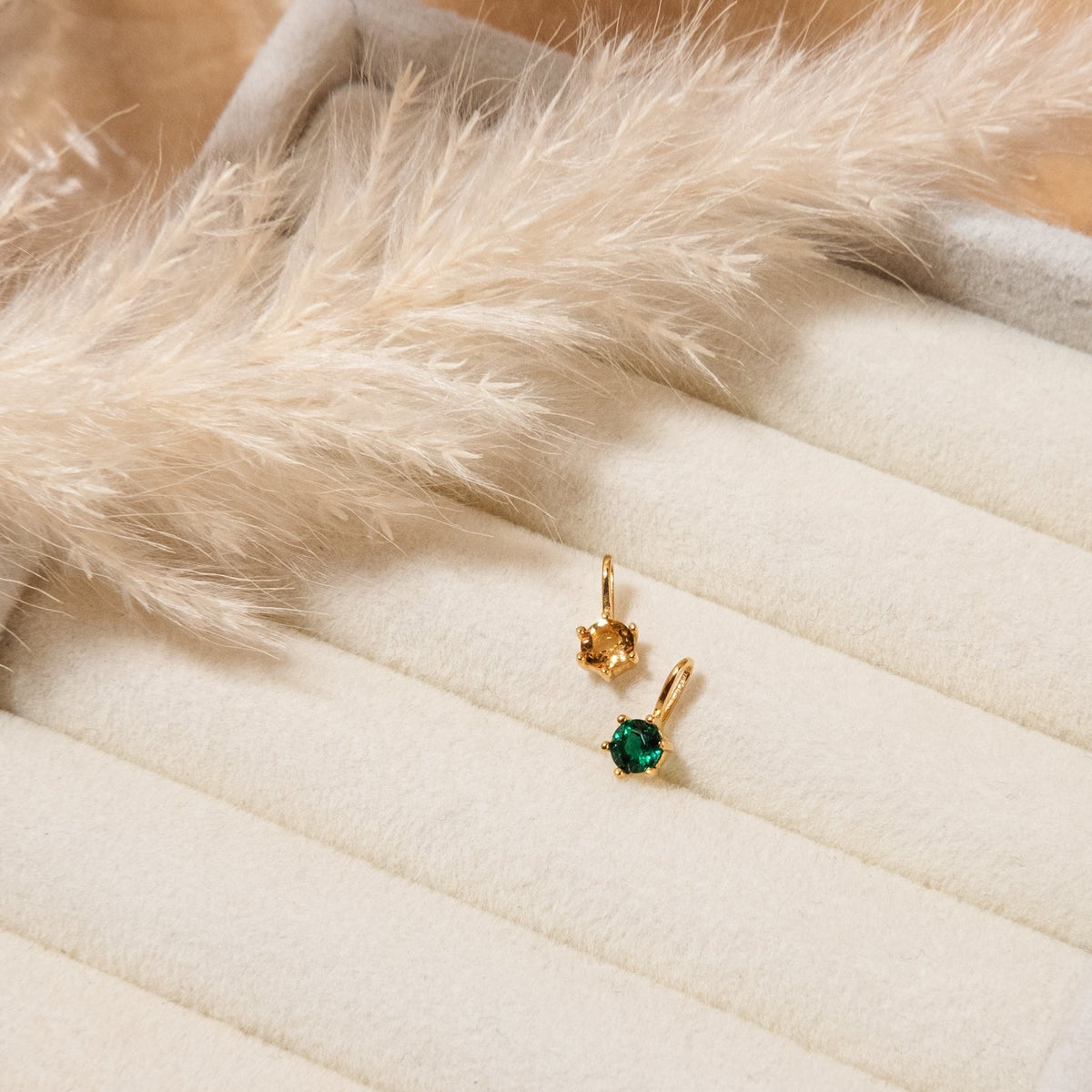 Citrine Charm (November Birthstone)