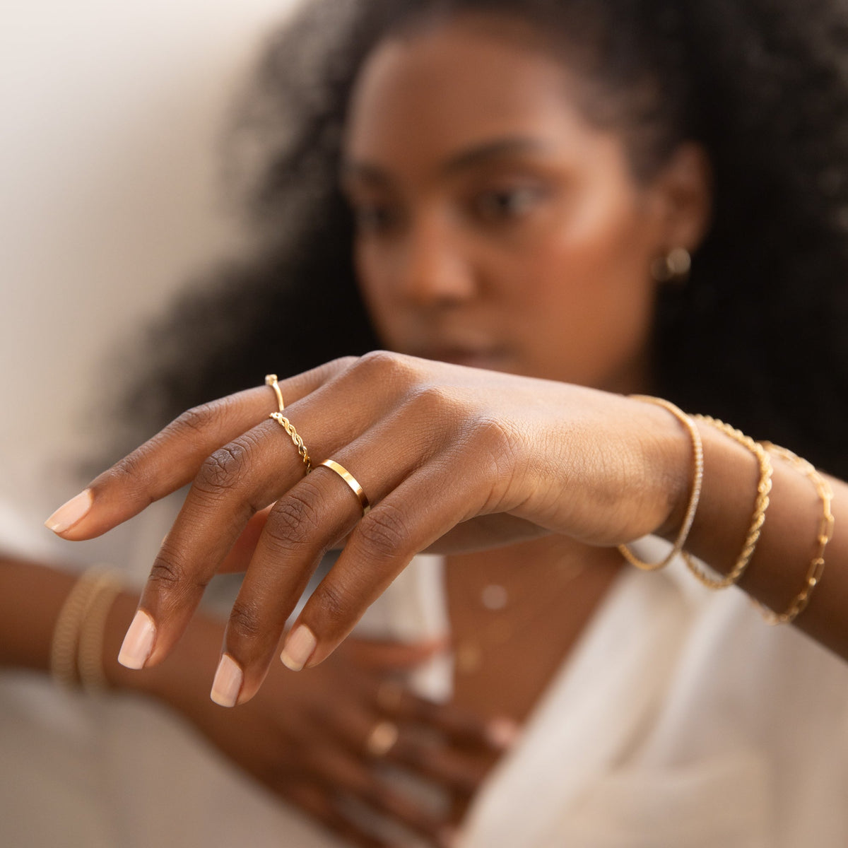 Flat Band Ring