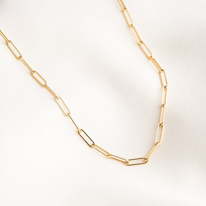 Chunky Paperclip Necklace