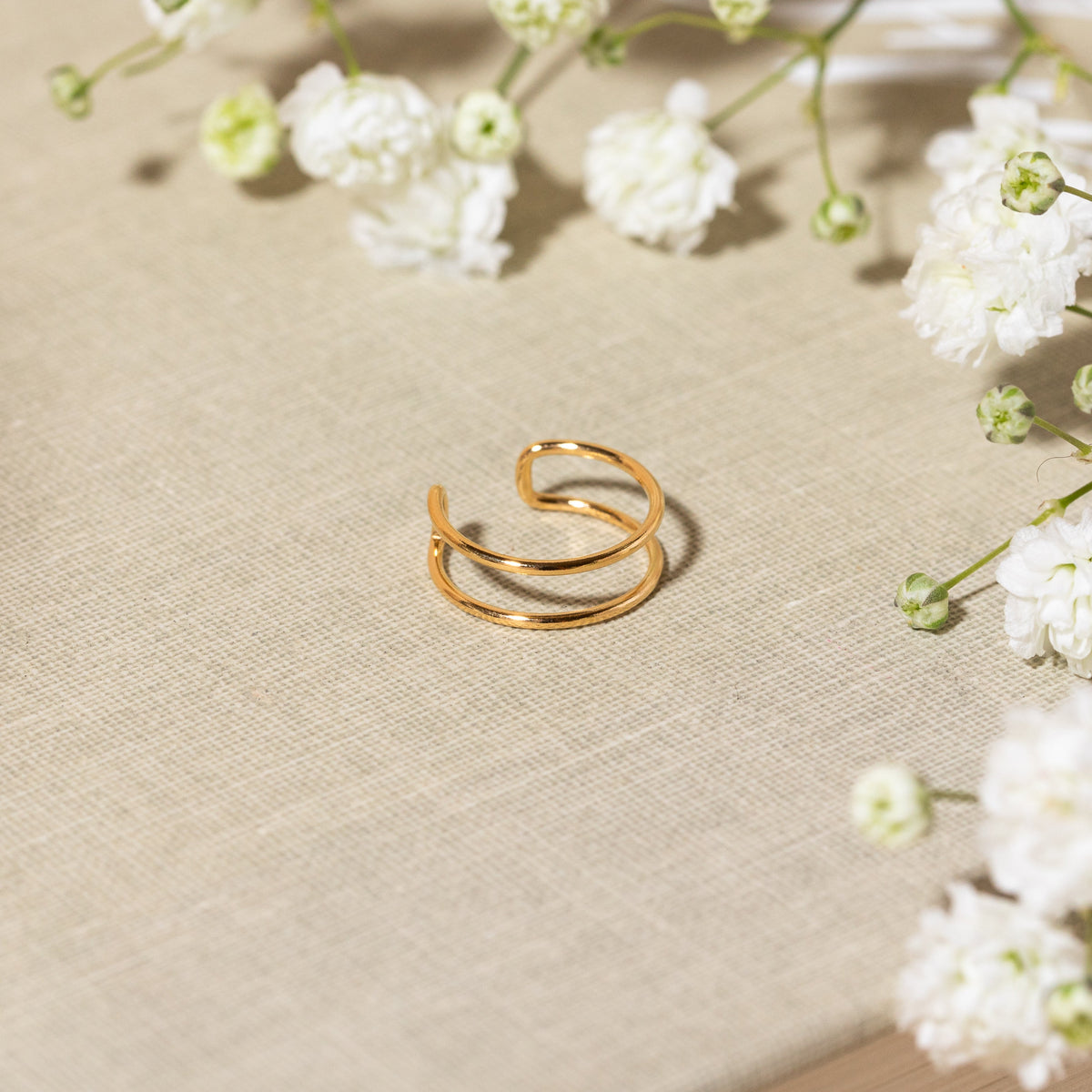 Dainty Double Ear Cuff