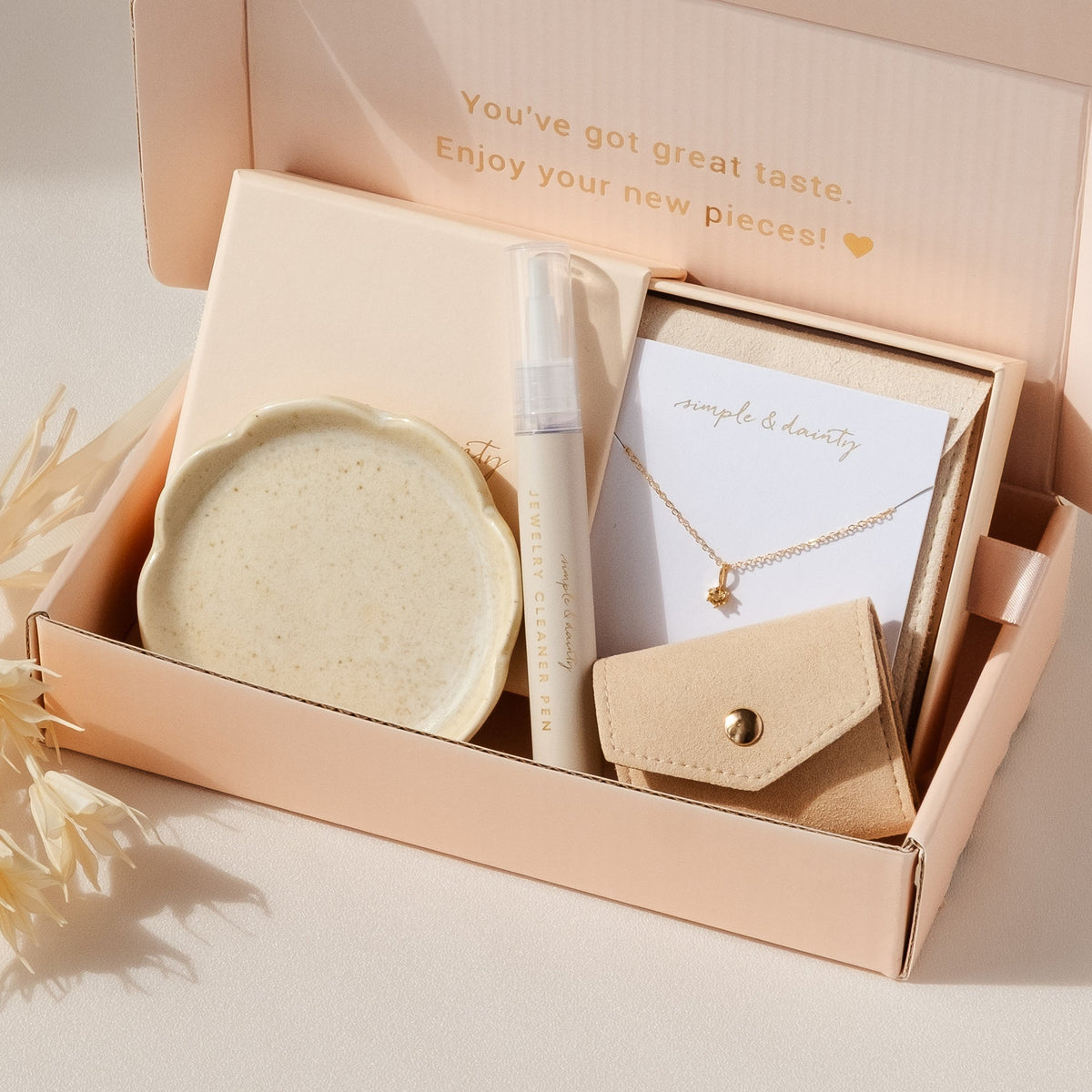Dainty Birthstone Gift Set