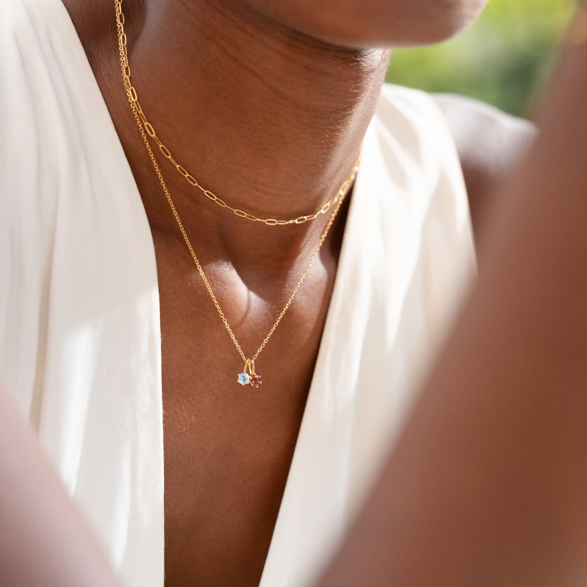 Dainty Birthstone Charm