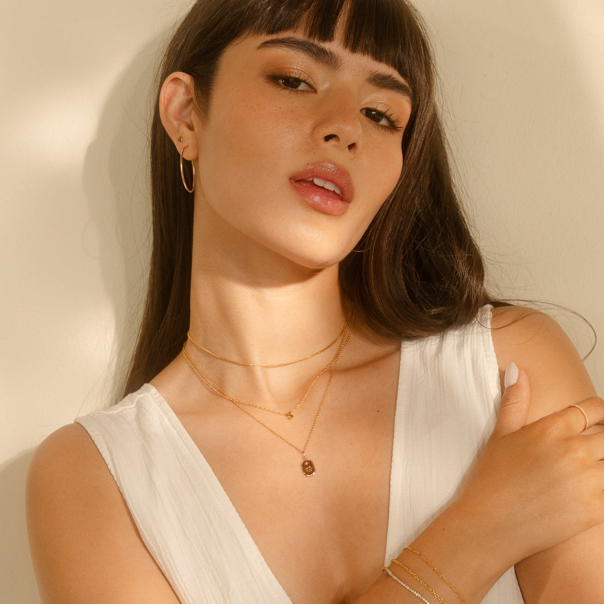Dainty Oval Zodiac Necklace - Reversible