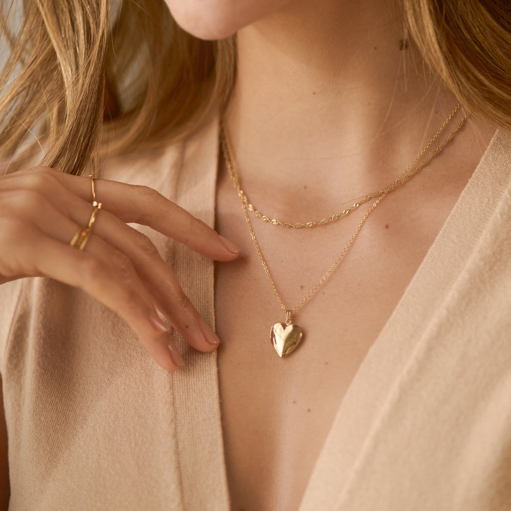 Heart Locket Necklace