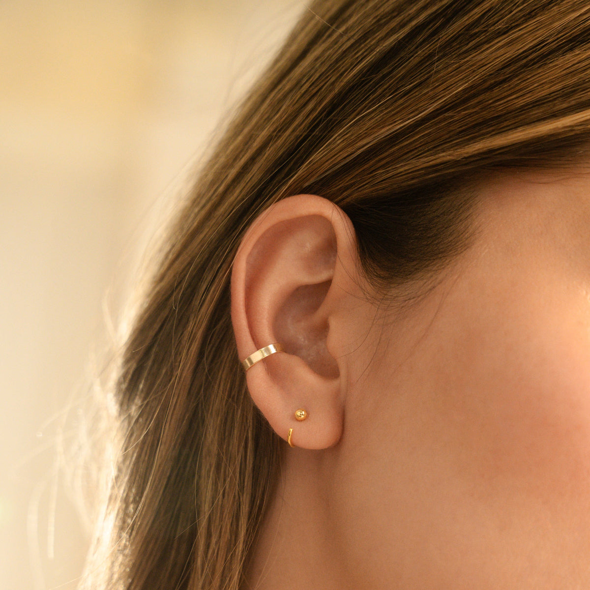 Dainty Flat Ear Cuff