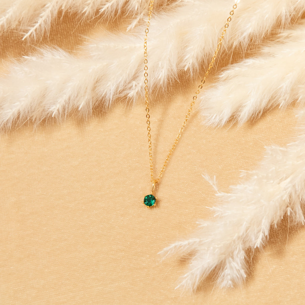 Emerald Charm (May Birthstone)