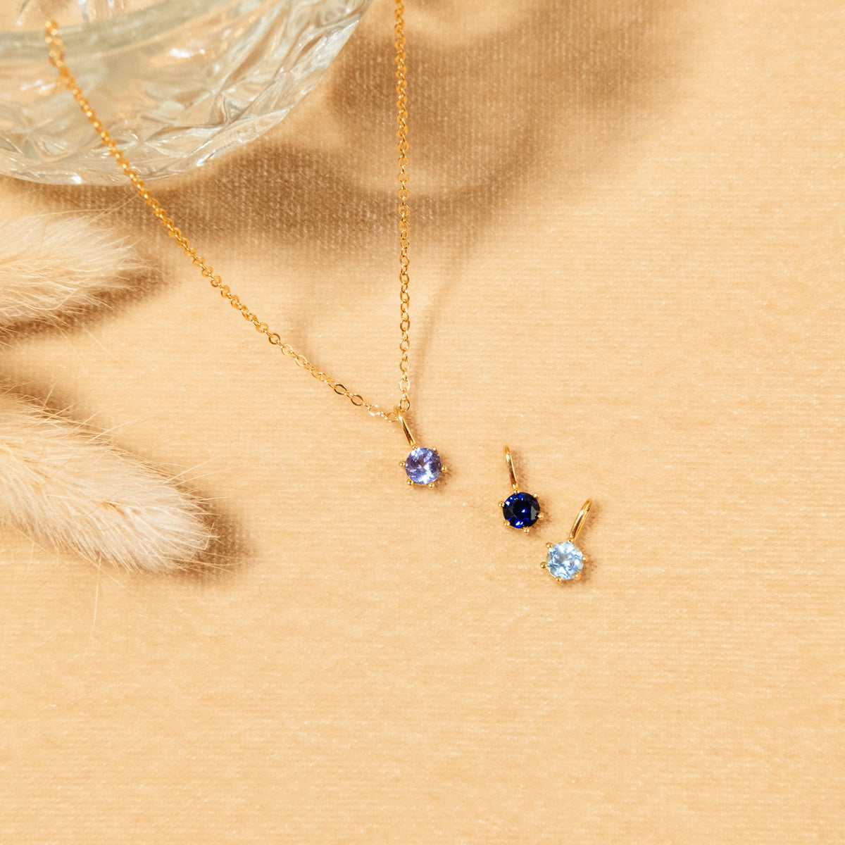Aquamarine Charm (March Birthstone)