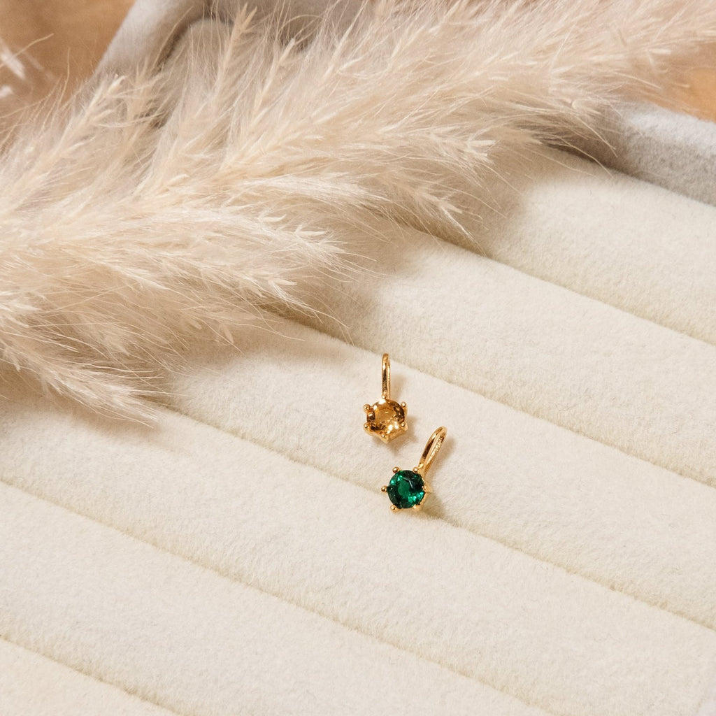 Emerald Charm (May Birthstone)