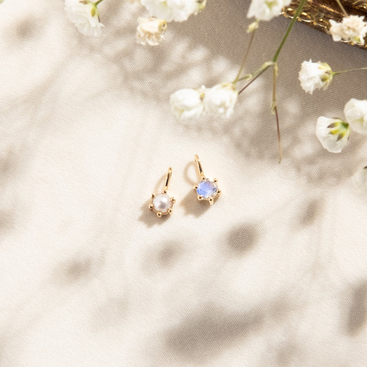 Akoya Pearl Charm (June Birthstone) - 14k Solid Gold