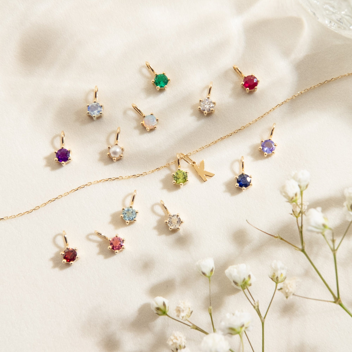 Ruby Charm (July Birthstone) - 14k Solid Gold