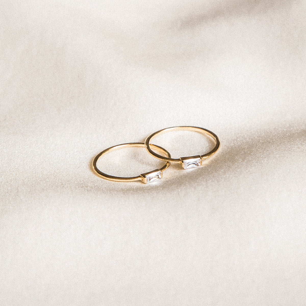 Dainty Baguette Ring
