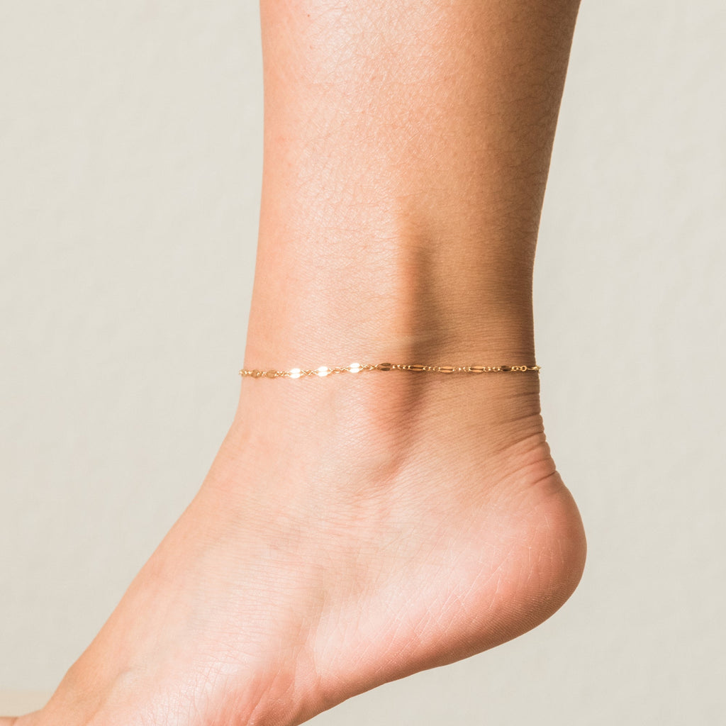 Dainty Lace Chain Anklet