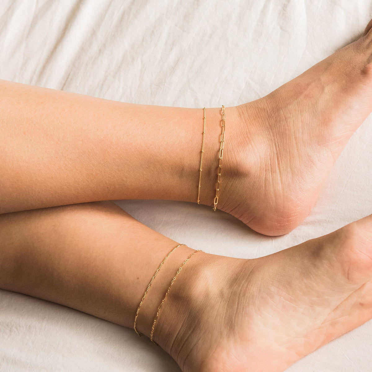Dainty Lace Chain Anklet