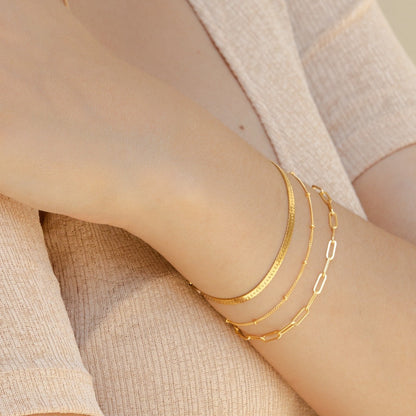 Dainty Satellite Chain Bracelet