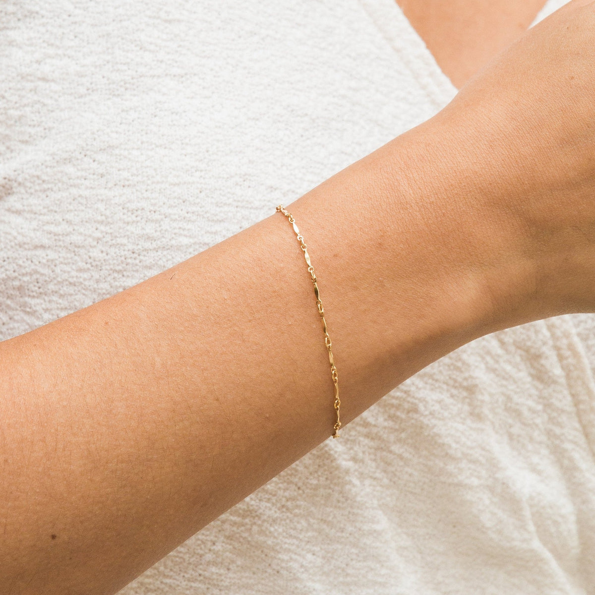 Dapped Chain Bracelet