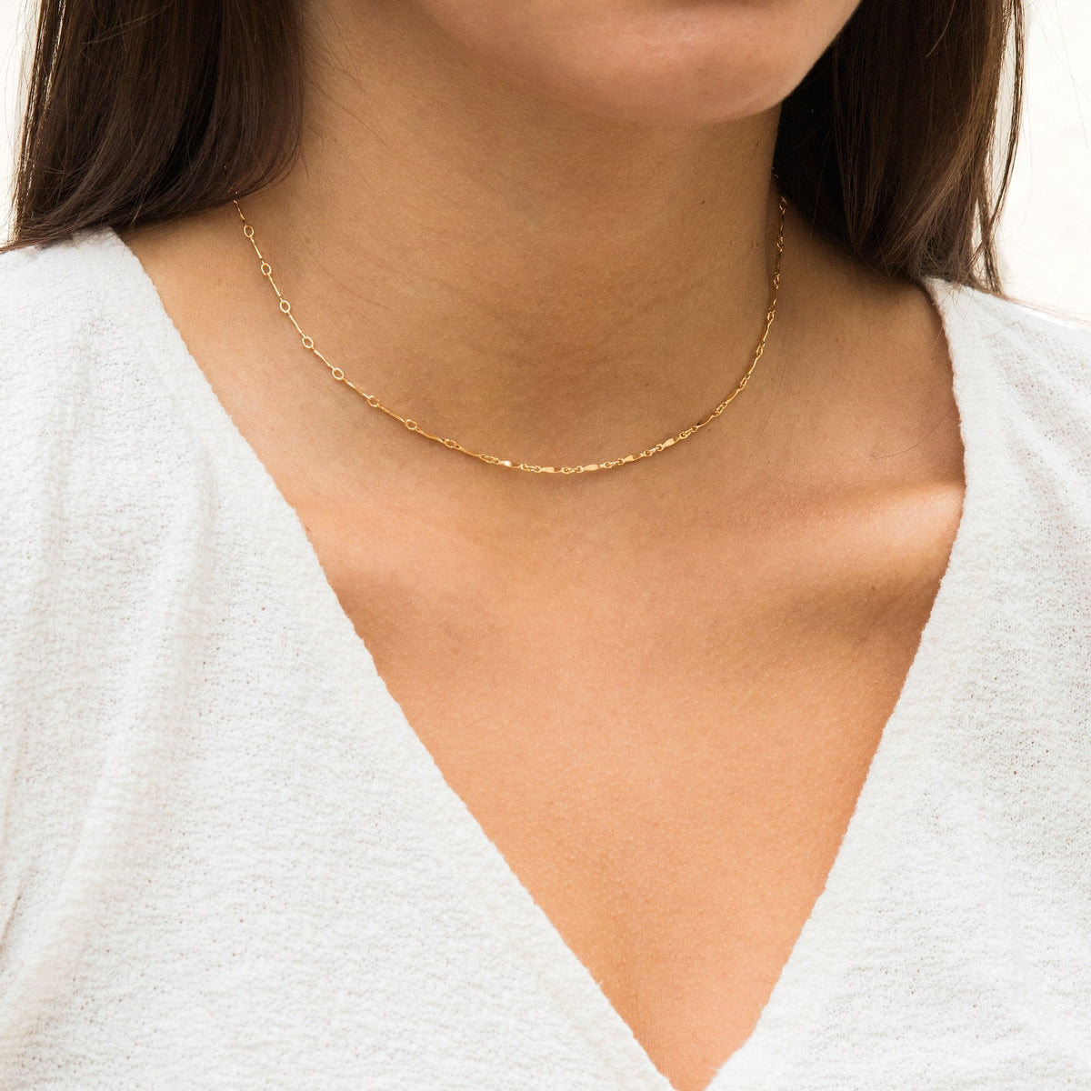 Dapped Chain Necklace