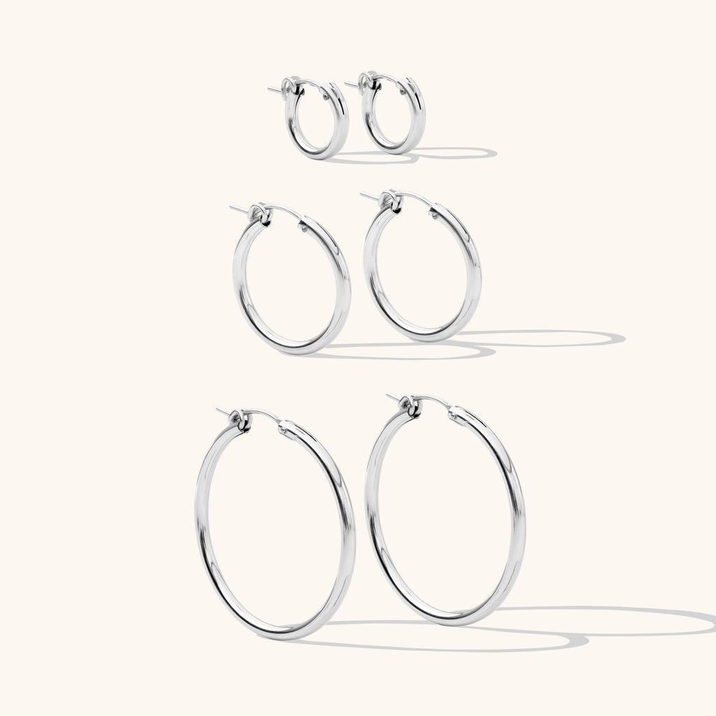 Everyday Hoop Earrings