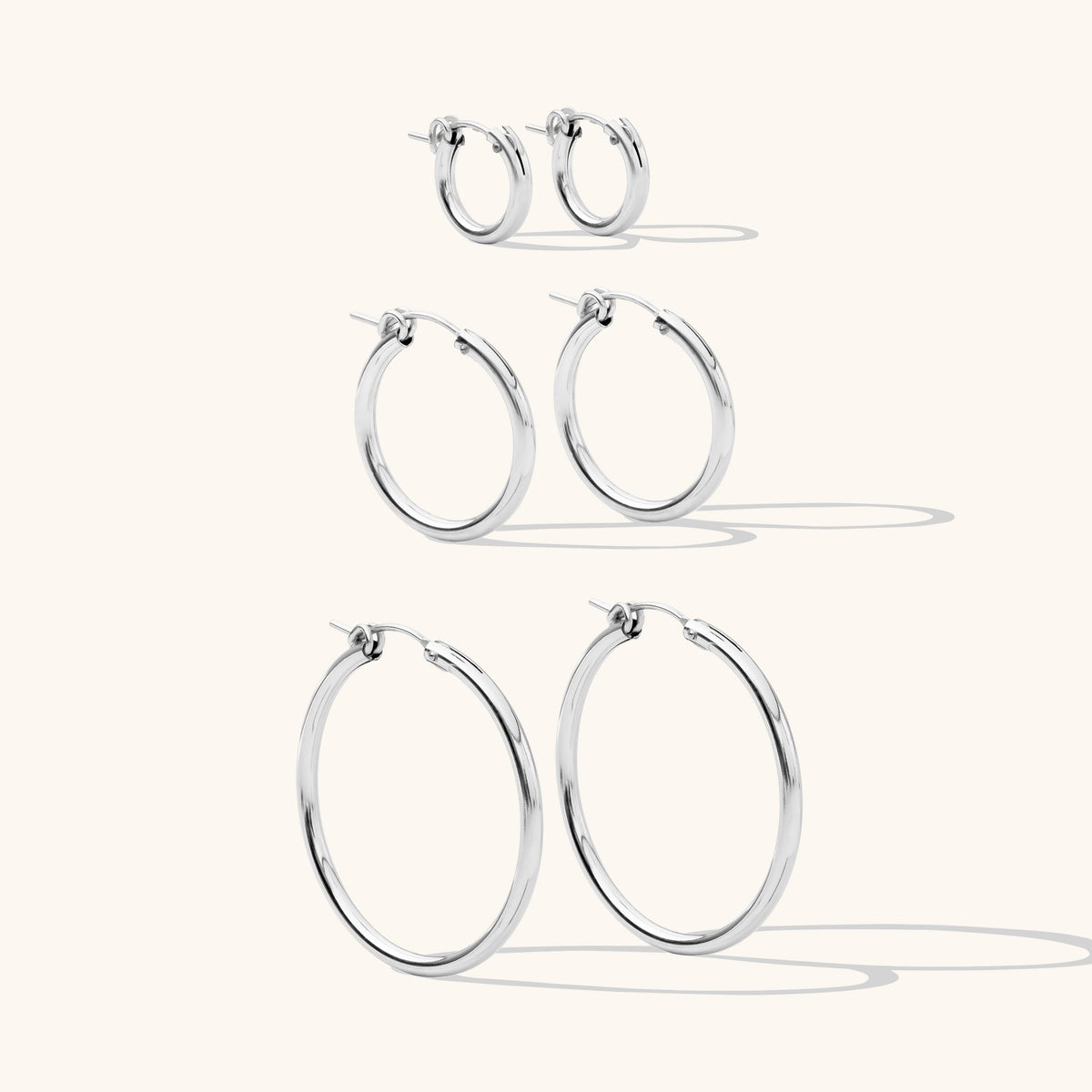 Everyday Hoop Earrings